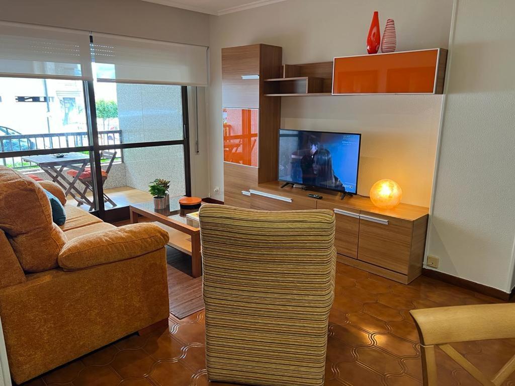Piso En Primera Linea Sanxenxo Exteriör bild
