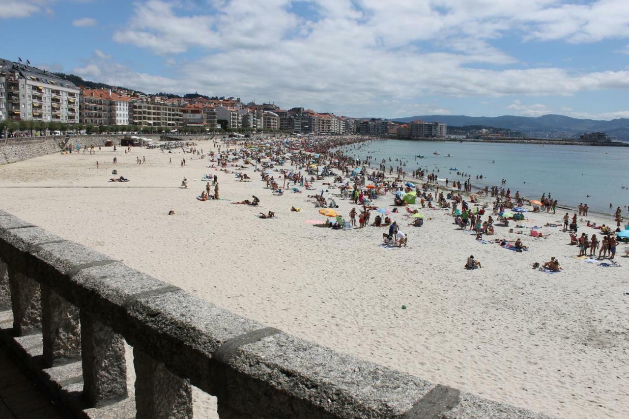Piso En Primera Linea Sanxenxo Exteriör bild