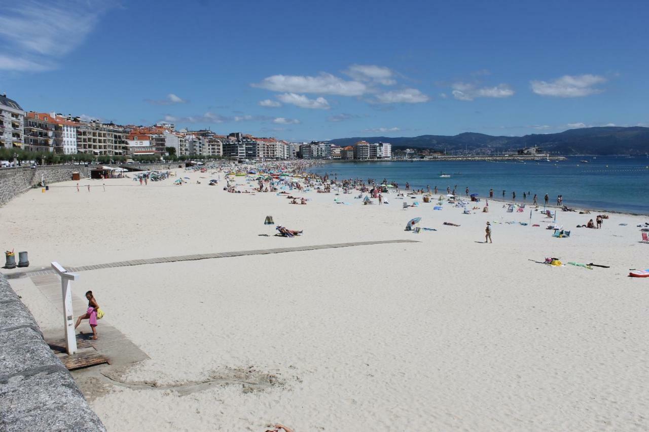 Piso En Primera Linea Sanxenxo Exteriör bild